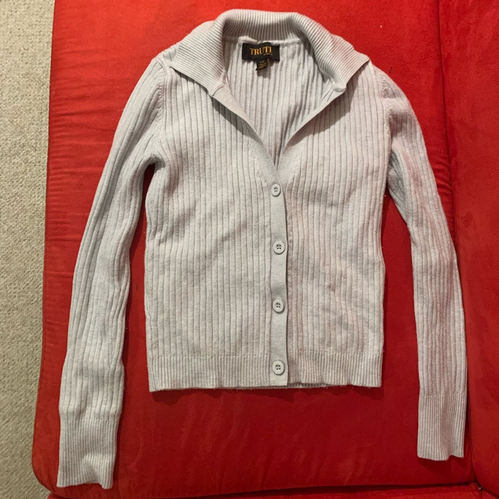 Truth ribbed cardigan